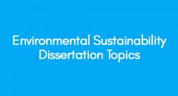 environmental policy dissertation topics