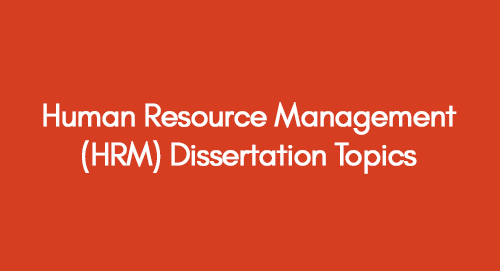human resource management research topics for phd