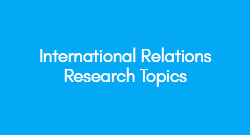 thesis international relations topics