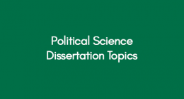 american politics dissertation topics