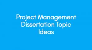 dissertations on project management