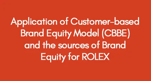 Application-of-Customer-based-Brand-Equity-Model-(CBBE)-and-the-sources-of-Brand-Equity-for-ROLEX