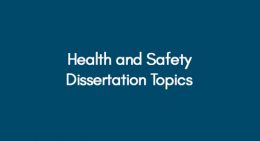 research topics in health safety and environment