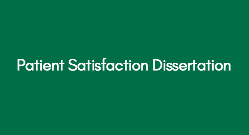 Patient-Satisfaction-Dissertation