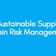 Sustainable Supply Chain Risk Management