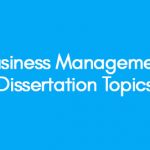 business administration dissertation topics