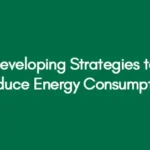 Developing Strategies to Reduce Energy Consumption
