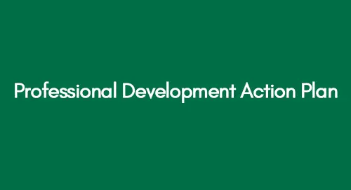 Professional Development Action Plan