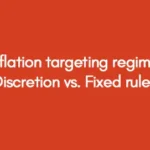 Inflation targeting regime Discretion vs. Fixed rule