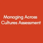 Managing Across Cultures Assessment
