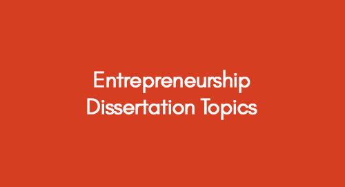Entrepreneurship-Dissertation-Topics