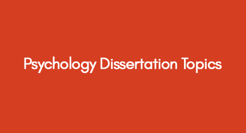 phd psychology dissertation topics