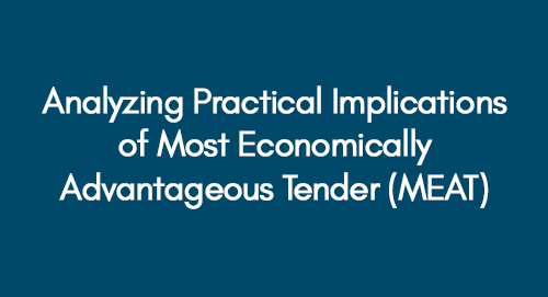 Analyzing Practical Implications of Most Economically Advantageous Tender (MEAT)