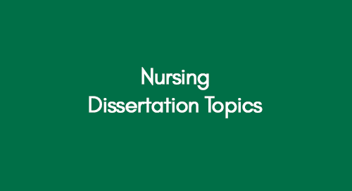 nursing dissertation example questions