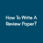 How-To-Write-A-Review-Paper