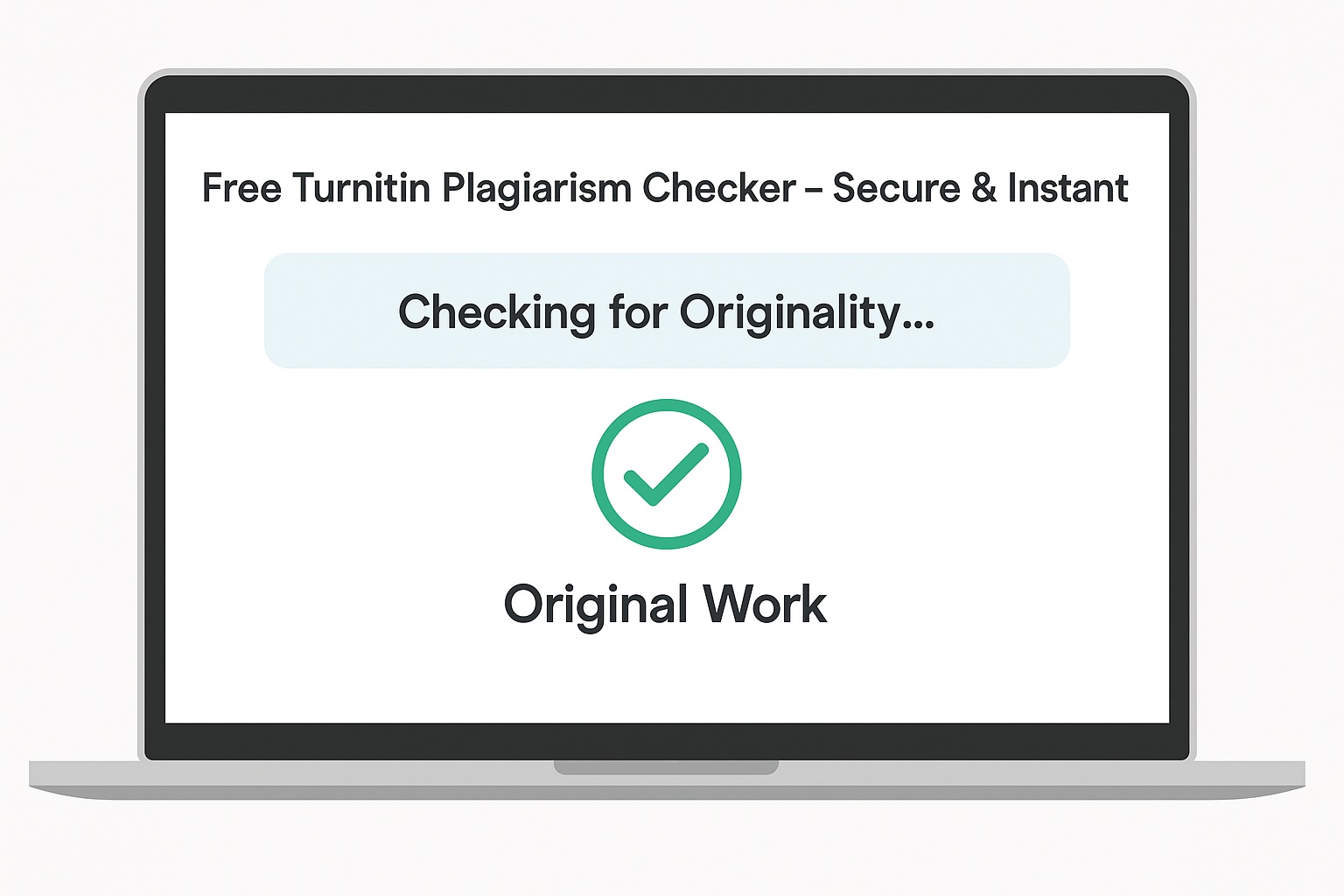 Turnitin plagiarism checker free online tool for students