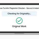 Turnitin plagiarism checker free online tool for students