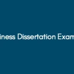 Business Dissertation Examples