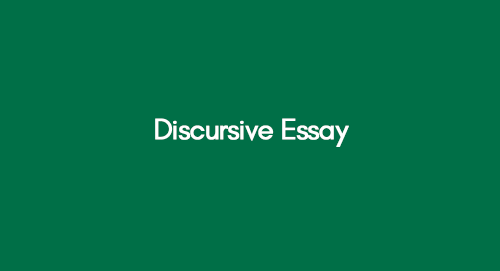 Discursive Essay