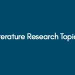 Literature Research Topics