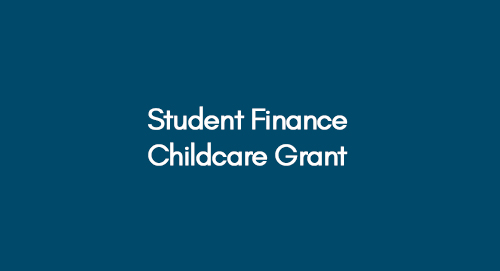 Student Finance Childcare Grant