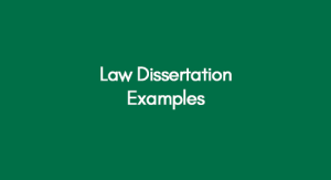 best law dissertations