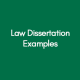 Law Dissertation Examples