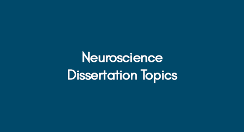 neuroscience dissertation topics