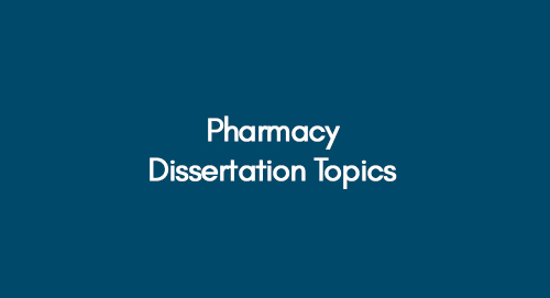 dissertation topics in pharmacy