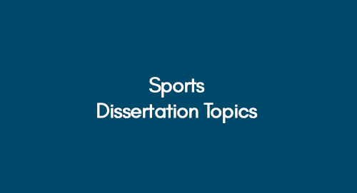 dissertation ideas for sport