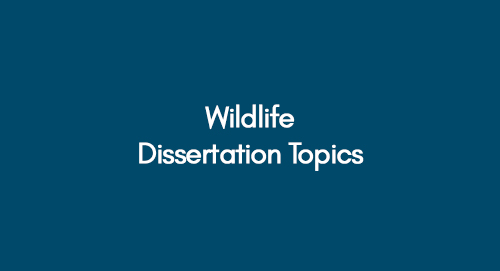 dissertation topics on zoo