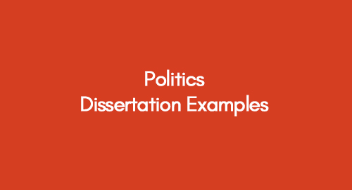 dissertation examples politics
