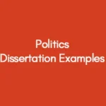 politics dissertation
