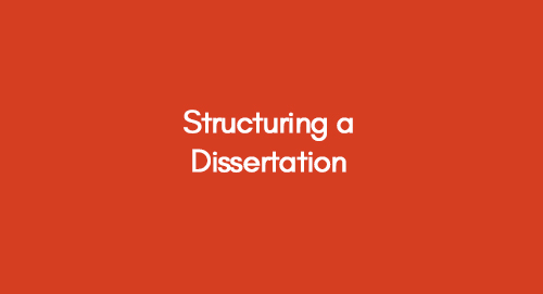 how to do a dissertation in a week