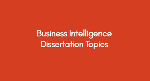 business intelligence research topics