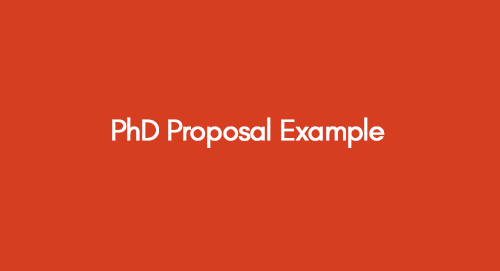 dissertation proposal example masters