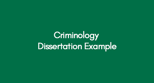 latest thesis title for criminology