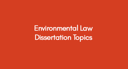 dissertation topics in company law