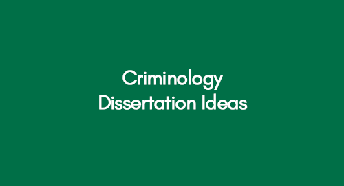 thesis topics on criminology