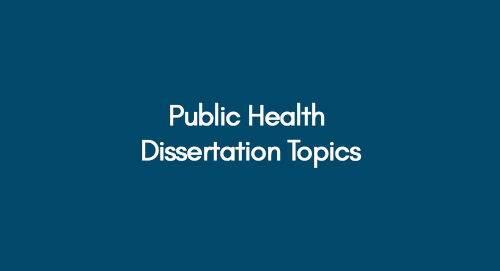 healthcare dissertation ideas