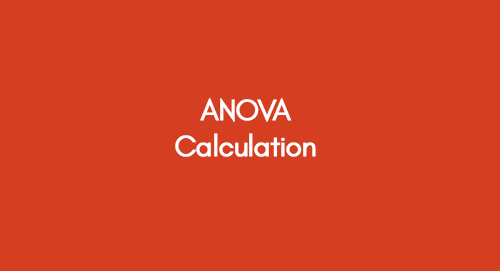 Anova-calculation