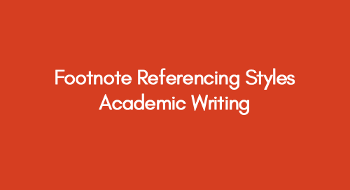 how to write an academic report