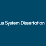 Nervous System Dissertation Topics