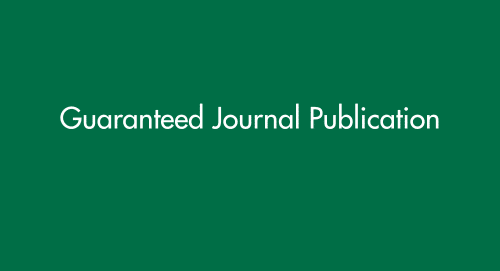 Guaranteed Journal Publication