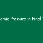 Academic Pressure in Final Year: How to Stay on Track