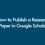How to Publish a Research Paper