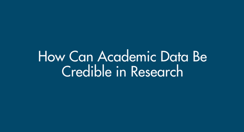 How Can Academic Data Be Credible in Research?