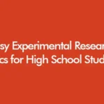 High school students conducting a simple controlled science experiment in a classroom laboratory for GCSE or A-Level research project