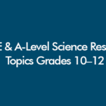 Student conducting a science experiment in a UK school laboratory for a Grades 10–12 research project aligned with GCSE and A-Level standards.