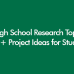 High school research topics for students across science psychology geography business ICT and media studies